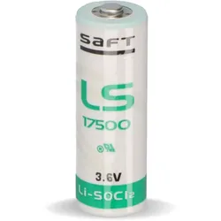 Saft Lithium 3,6V Batterie LS 17500 A - Zelle