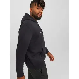 Jack & Jones PlusSize JJESTAR JJ Sweat Hoodie Schwarz 5XL