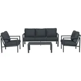 Garden Impressions Springs Lounge-Set carbon black