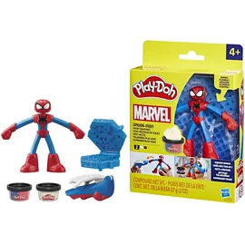 PLAY-DOH Spiderman Thwip Squisher 10 cm Actionfigur