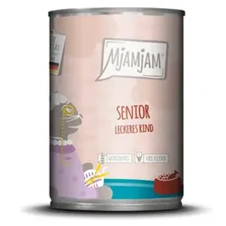 MjAMjAM – Senior 400g MjAMjAM Katze 6x400g Senior - leckeres Rind