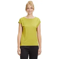 Cartoon Basic Shirt mit überschnittenen Ärmeln in Moss |