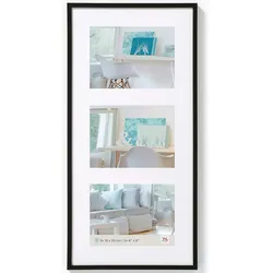 walther + design Walther Design Bilderrahmen Lifestyle 3x15x20 cm Schwarz