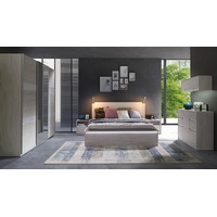 Stylefy Schlafzimmer-Set Sammy, (Komplettset, Set (6-St), Design weiß
