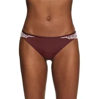ESPRIT Damen Big Flower LACE RCS BRZ. Brief Slip, Rust Brown, 44 - 44