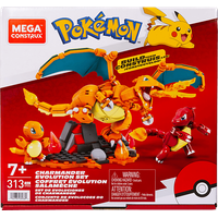 Mattel Mega Construx Pokémon Glumanda Evolution Set