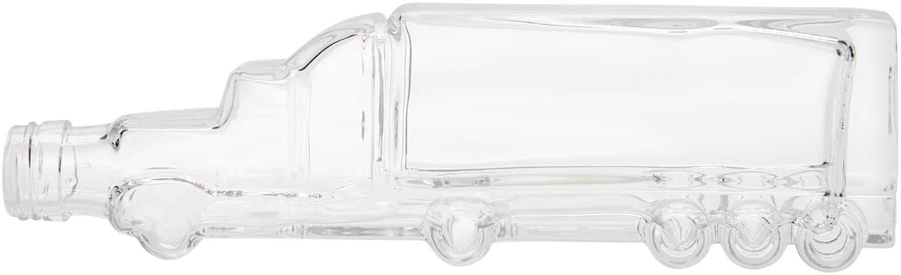 Glazen fles 'Truck', 200 ml, monding: PP 25