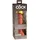 King Cock Elite Dual Density Silicone Cock, Tan, 6 Zoll