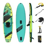 BESTWAY SUP Board Touring Komplett-Set 340 x 89 x 15 cm grün