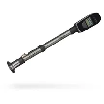 pro bikegear Dämpferpumpe TEAM, digitales Manometer, Minipumpe, Silver/Black