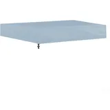 Quadratische Sandkastenabdeckung, wasserdichtes 210D-Oxford-Gewebe, faltbare Sandkastenabdeckung für verschiedene Sandkastenmaße (grau 150 x 150)