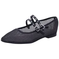 TAMARIS Da.-Ballerina für Damen, schwarz, Gr. 38 EU