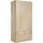 Priess Wäscheschrank Barcelona 94 x 193 x 54 cm Beige/Braun