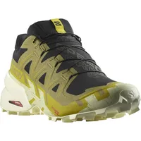 Salomon Speedcross 6 Herren black/cress green/transparent yellow 46,5