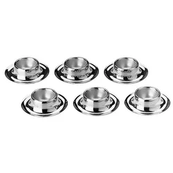 WMF Eierbecher 6tlg. Cromargan Silber