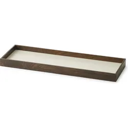 Frame Dekoratives Tablett S beige dunkle Eiche