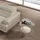 Egoitaliano Eckcouch Polyester mit Recamiere 3-Sitzer Grau