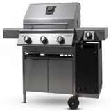 Gasgrill Edelstahl Premio III Burner mit Infrarotbrenner | Grill Made in Germany