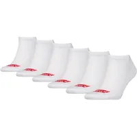 Levi's Sneakersocken 6er-Pack Weiß 35-38