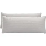 INOSIGN Coco Sofakissen 64 x 24 cm Silber