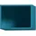 OPTIFIT Hängeregal Mini 34,5 x 40 x 32 cm Blau