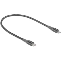 DeLock USB-C auf Lightning 0,5 m Grau