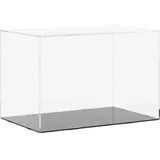vidaXL Vitrine 56 x 36 x 37 cm Transparent
