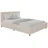 140 x 200 cm ohne Matratze Beige