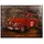 Garden Pleasure Wandbild 3D rotes Auto, Metall