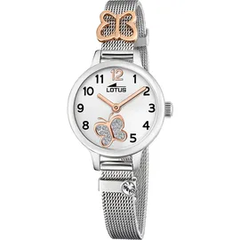 Lotus Junior Collection 18659/2 Edelstahlgehäuse Silber Silikonarmband Gold