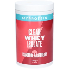 MYPROTEIN Clear Whey Isolate Cranberry & Raspberry Pulver 488 g
