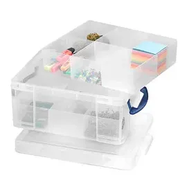 Really Useful Box Aufbewahrungsbox 45 x 35 x 20 cm 20-tlg. transparent
