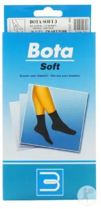 Bota Soft 3 Klassisch Mit Frotte N2 Schwarz 39-42 Paar 1