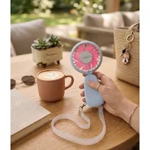 Salco SMF-20bl 9 cm Handventilator Blau
