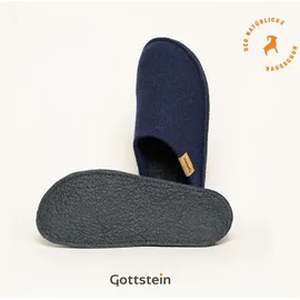 Gottstein Classic-Co Pantoffel Blau 38