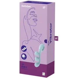 Satisfyer Tri Ball 2 18 cm, hellblau
