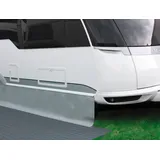 Hindermann Campingartikel Bodenschürze Premium Höhe 75cm Hellgrau Meterware, 86 691