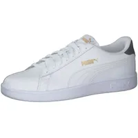 Puma Smash v2 L puma white-peacoat-puma team gold 44