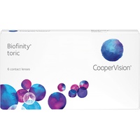 CooperVision Biofinity Toric 6 St. / 8.70 BC / 14.50 DIA / -2.75 DPT / -1.75 CYL / 40° AX