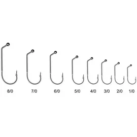VMC 7161 Texas-haken 50 Einheiten - Tin - 8/0