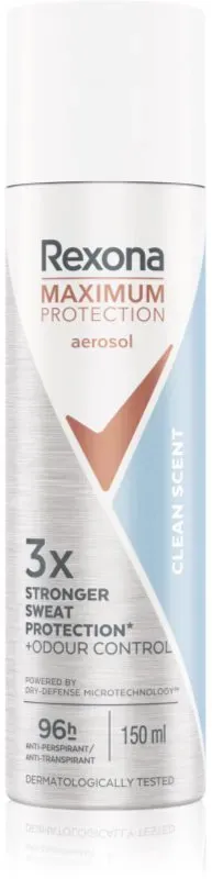 Rexona Maximum Protection Clean Scent Antitranspirant-Spray gegen übermäßiges Schwitzen 150 ml