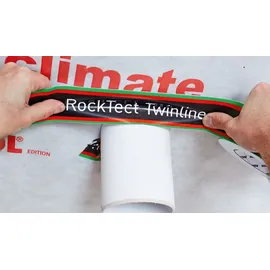 Rockwool Mineral Dampfsperrklebeband RockTect Twinline 25 m x 6 cm schwarz