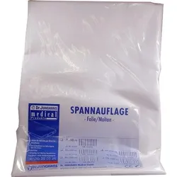 Molton Spannauflage 100x200 cm mit Folie einseitig