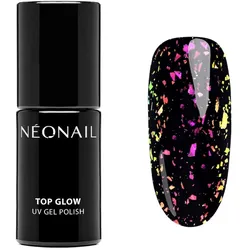 NEONAIL Top Glow Flakes Gel-Nagellack 7,2 ml Rose Aurora Flakes 