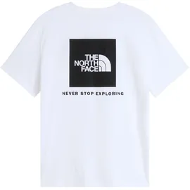 The North Face Teen EVOLUTION BOX NSE SS Tee - T-Shirt Gr. S weiß