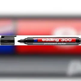 edding 300 Permanentmarker schwarz