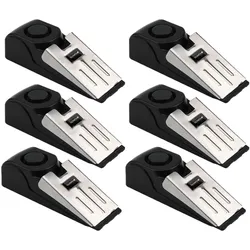 6 Stück OLYMPIA T 300 Alarm-Türstopper rmit Erschütterungssensor, 100 dB
