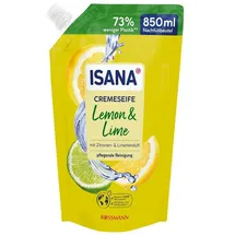 Isana Lemon & Lime Flüssigseife 850 ml