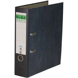 Elba Wolkenmarmor DIN A4 80 mm Schwarz 1 St.