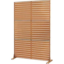 casa.pro Trennwand Nodepp Cortenstahl 180x120 cm Edelrost